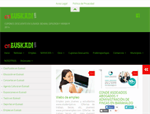 Tablet Screenshot of eneuskadi.com